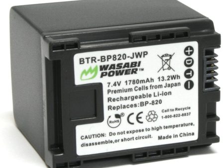 Canon BP-820 Battery by Wasabi Power For Sale