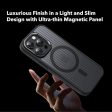 Magnetic Back Cover with Metal MagSafe Ring For iPhone 14 Pro – Sleek, Anti-Fingerprint, and Durable Protection Fashion