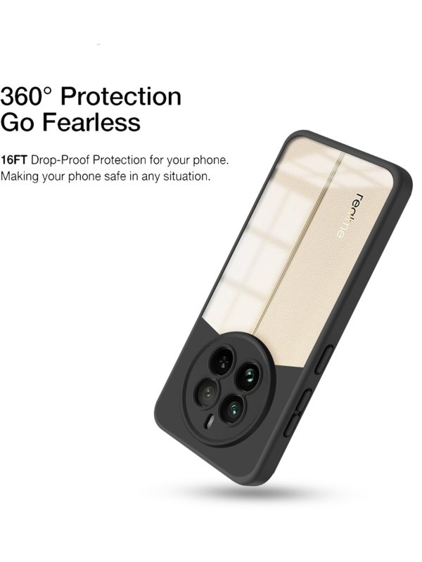 UltraShield: 360° Drop-Proof For Realme 12 Pro Plus Case with Enhanced Camera Protection For Sale