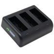 GoPro HERO13 Triple Battery Charger by Wasabi Power For Discount