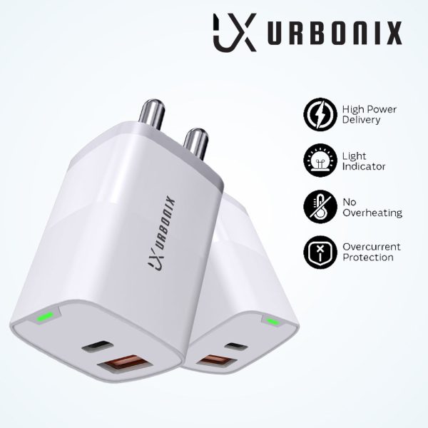 Urbonix 65W Fast Charger with Lightning Cable | Perfect for Apple Devices Sale