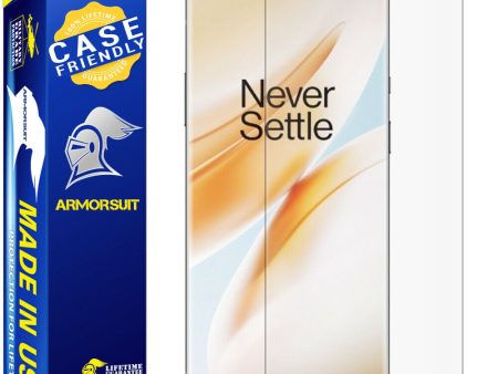 [2 Pack] OnePlus 8 Matte Case-Friendly Screen Protector Fashion