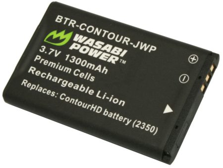 Contour 2350, C010410K, ContourHD, ContourGPS, Contour+, Contour+2 Battery by Wasabi Power For Cheap