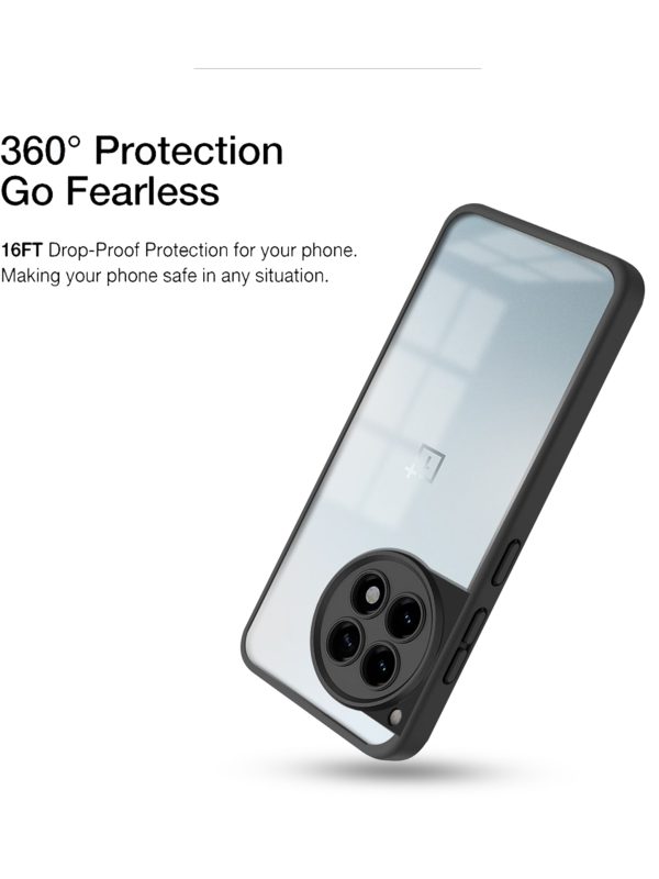 UltraShield: 360° Drop-Proof For OnePlus 12R Case with Enhanced Camera Protection For Discount