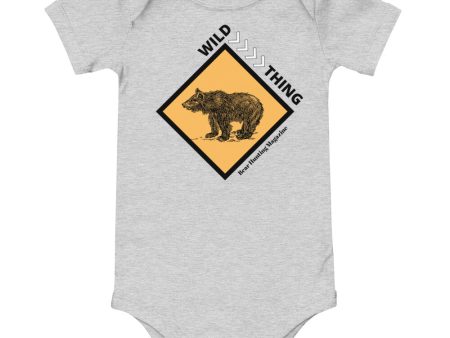 Wild Thing - short sleeve one piece for Babies Discount