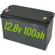 12.8v 100ah 1280wh Lifepo4 Battery - 80-90%+ 12 24 36 48v Online