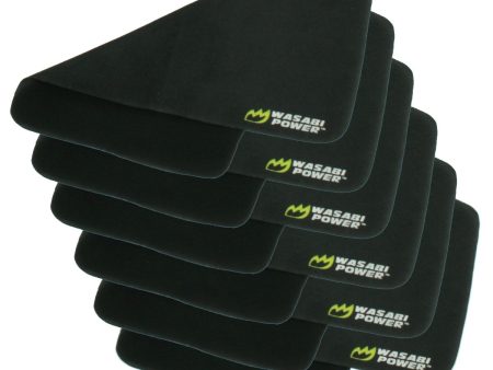 Cleaning Cloth (6-Pack) for Cameras, Lenses, Screens, Glasses by Wasabi Power For Sale