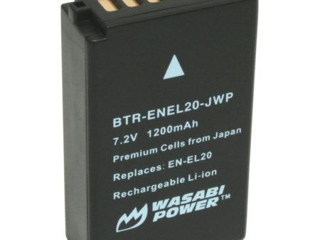 Nikon EN-EL20, EN-EL20a Battery by Wasabi Power Online Hot Sale