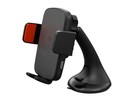 3sixT Premium Motorised Wireless 2-in-1 Charging Car Phone Mount on Sale