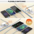 Karwan 3-in-1 Fast Charging Cable | 100W Power | USB-C, Lightning & Micro USB Fashion