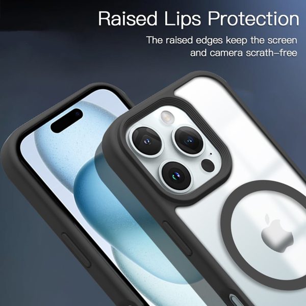 Magsafe Shockproof Mobile Cover For iPhone 16 Pro Online Hot Sale