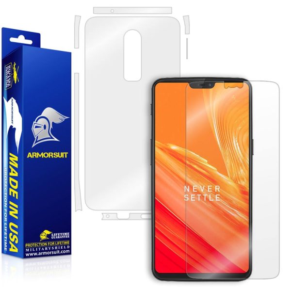 OnePlus 6 Screen + Full Body Skin Protector Online Sale