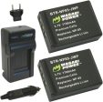 Fujifilm NP-85 Battery (2-Pack) and Charger by Wasabi Power Cheap