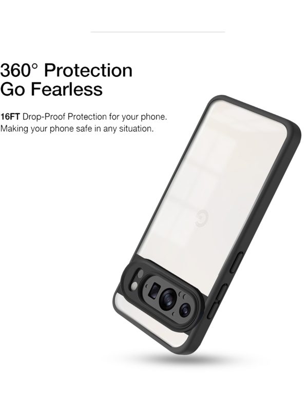 UltraShield: 360° Drop-Proof For Google Pixel 9 Pro XL Case with Enhanced Camera Protection Online Sale