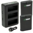 GoPro HERO13 Battery (2-Pack) and Triple USB Charger by Wasabi Power Discount