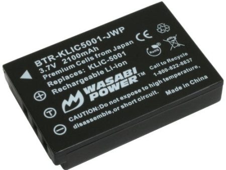 Sanyo DB-L50, DB-L50AU Battery by Wasabi Power Cheap