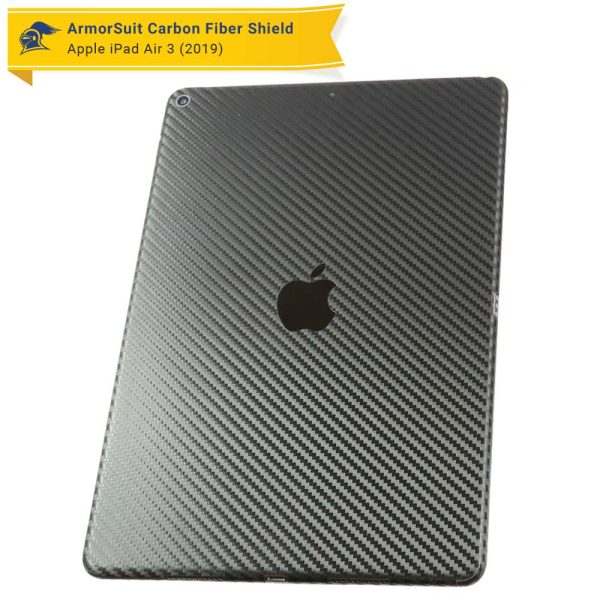 Apple iPad Air 3 (2019) 4G LTE Screen Protector + Carbon Fiber Skin Online now