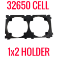 32650 Cell 1x2 Holder Spacer Hot on Sale