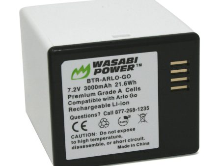 Arlo Go (VMA4410) Battery by Wasabi Power For Discount