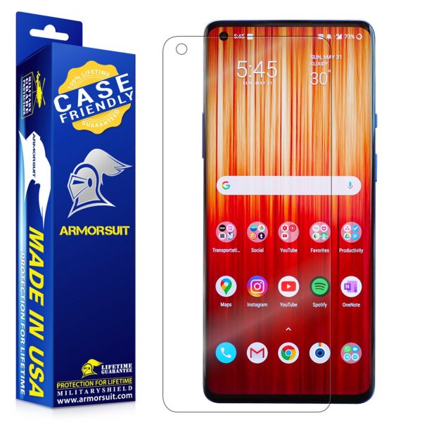 [2 Pack] OnePlus 8 Pro Screen Protector (Case-Friendly) Online Hot Sale