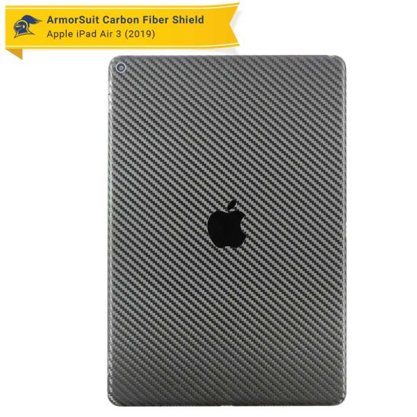 Apple iPad Air 3 (2019) 4G LTE Screen Protector + Carbon Fiber Skin Online now