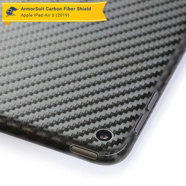 Apple iPad Air 3 (2019) 4G LTE Screen Protector + Carbon Fiber Skin Online now