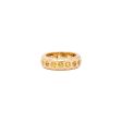 Diamond Bevel + Yellow Sapphire Band Ring Online