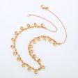 Rose Gold and Articulating Diamond Fringe Necklace Sale