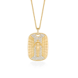 Sovereign Necklace in Yellow Gold Online Hot Sale