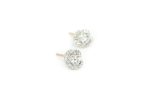 Diamond on the Swirl Studs Online now