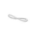 White Gold + Diamond Stretch Tennis Bracelet Online Sale