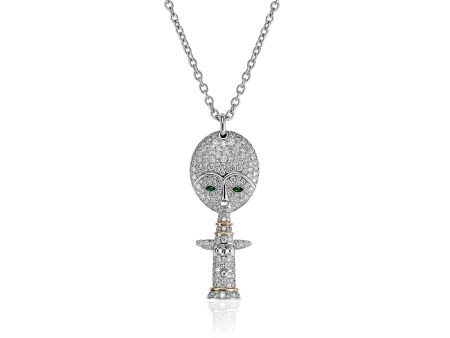 Ashanti Doll Diamond Necklace Online Sale