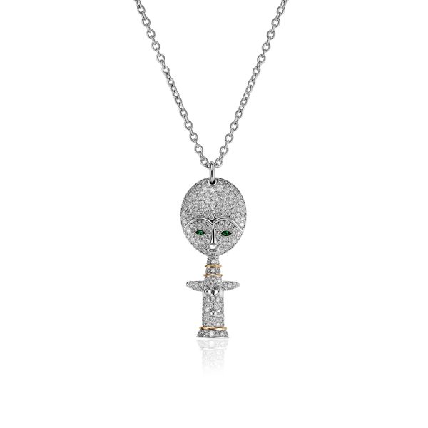 Ashanti Doll Diamond Necklace Online Sale