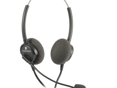 Plantronics Polaris Supra Binaural Headset with Noise-Canceling Microphone (P61N-U10P) Supply